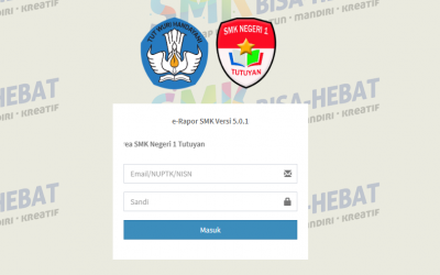 Tahun Ajaran 2019/2020 SMK Negeri 1 Tutuyan Mulai Menggunakan e-Rapor